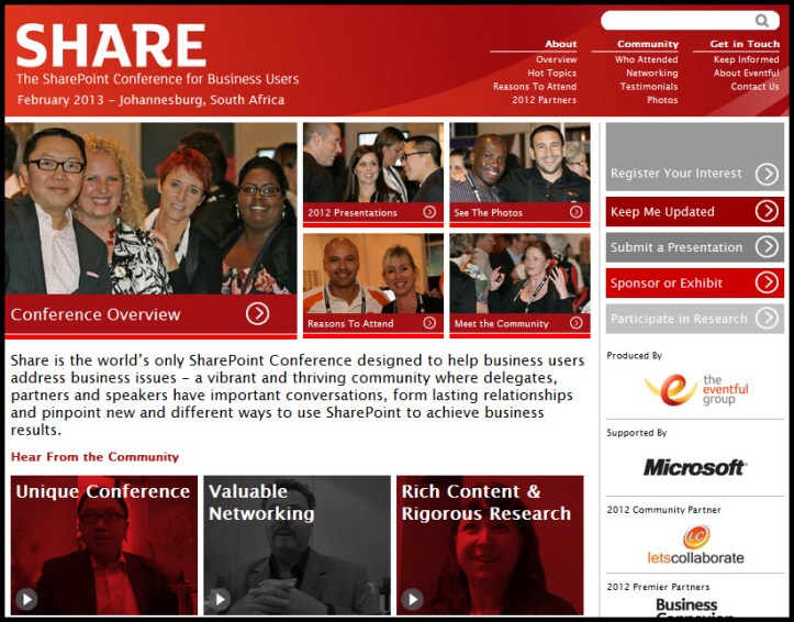 Share2012-Website