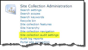 Site-Collection-Audit-Settings