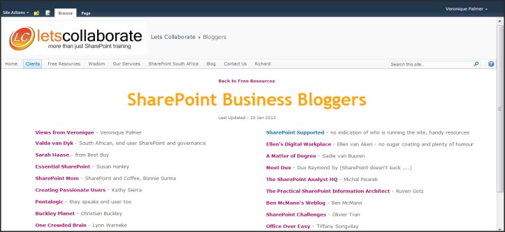 SharePoint Site Page