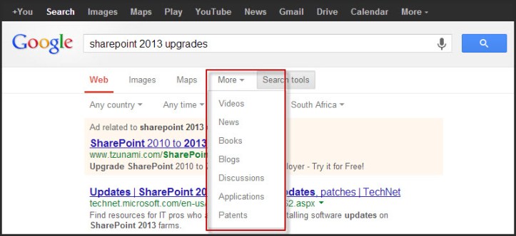 Google search tools 3