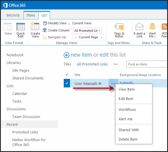 Editing Promoted Links 3