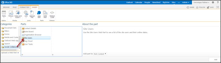 SharePoint 2013 Site Users Web Part