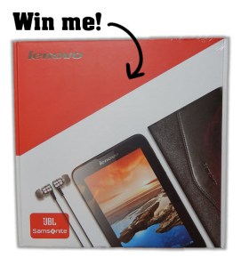 Win a Lenovo Tablet