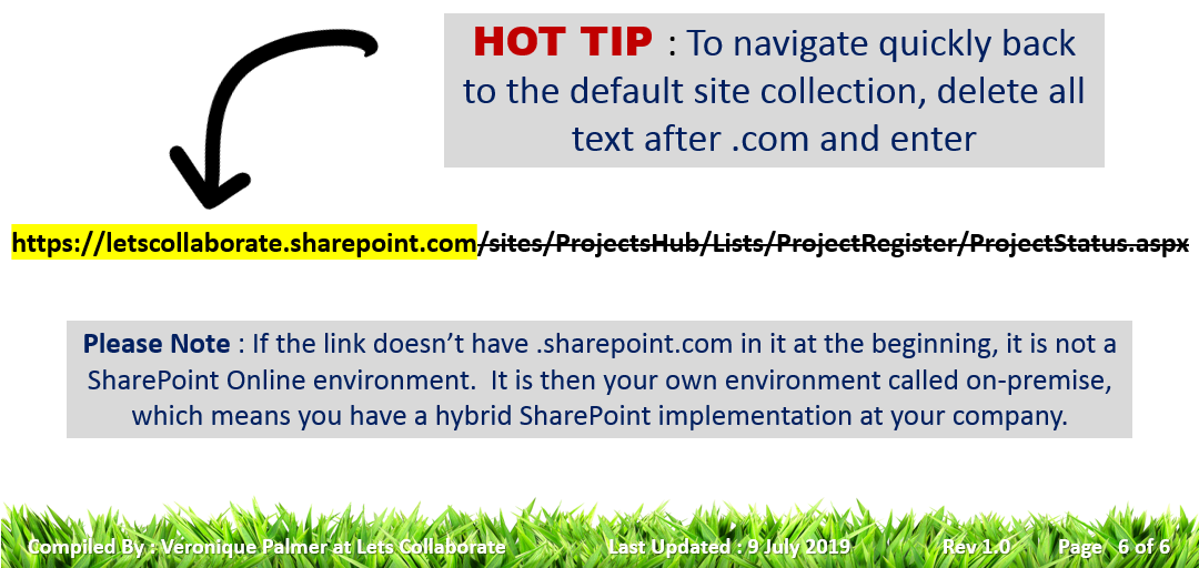 Hot tip SharePoint Online links and hybrid solutions