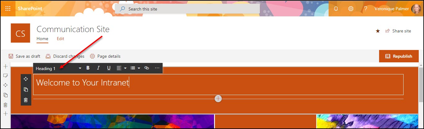Sharepoint Footer Examples Modern #SharePoint Online Site Footer Idea – Views from Veronique