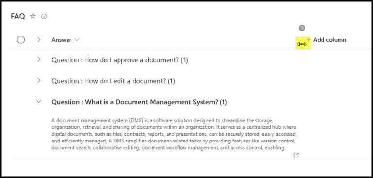 Two Super Simple Ways to Share FAQ’s on SharePoint – Views from Veronique
